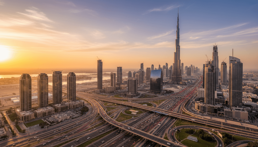Dubai skyline business district – best business in Dubai 2025