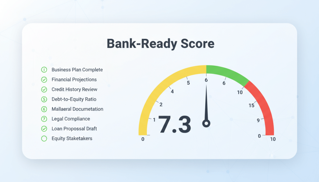 Bank-ready score framework for international FZCO setup