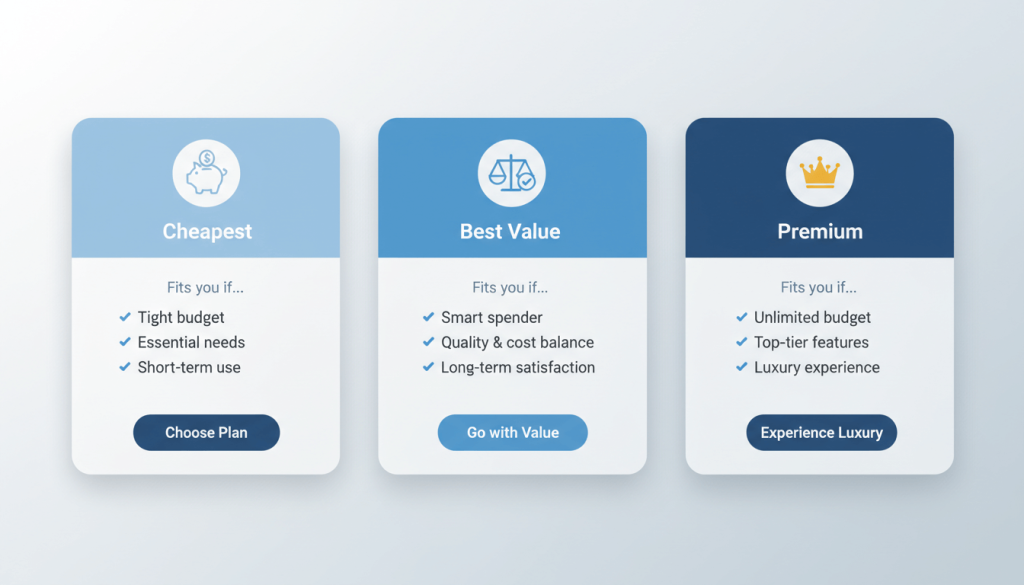 Comparing cheapest free zone licence packages vs best-value and premium options

