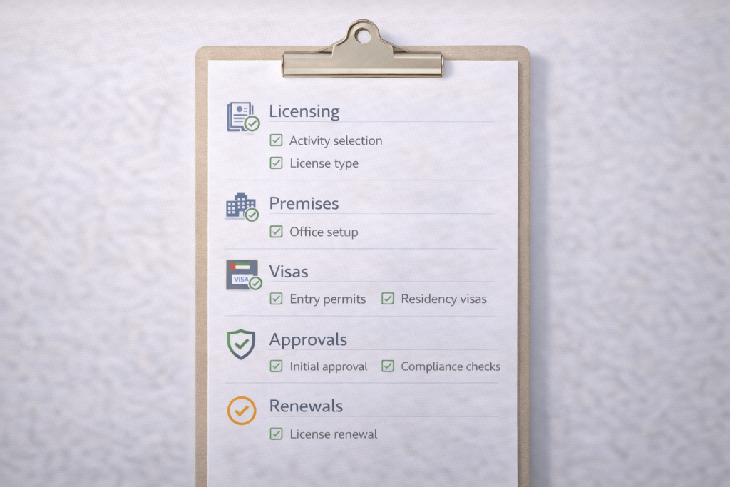 Cost checklist for starting a business in Dubai