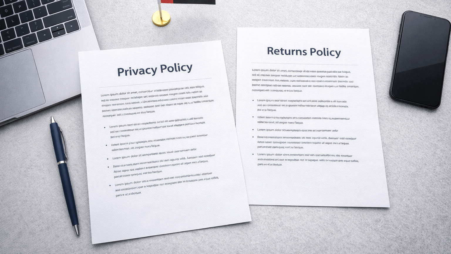 Privacy and returns policies for compliant ecommerce in Dubai