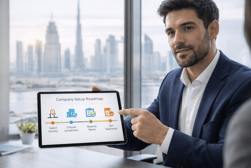 Setup new business in Dubai with a clear step-by-step plan