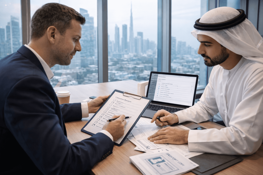 Trade name reservation consultation in Dubai office