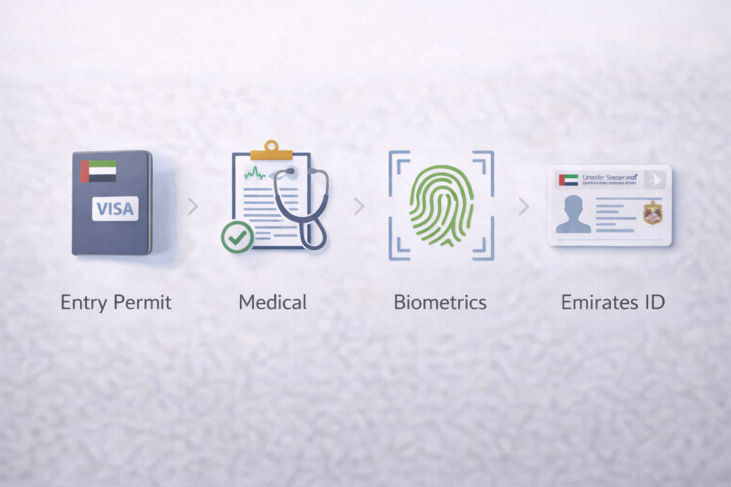 UAE visa and Emirates ID steps for business owners